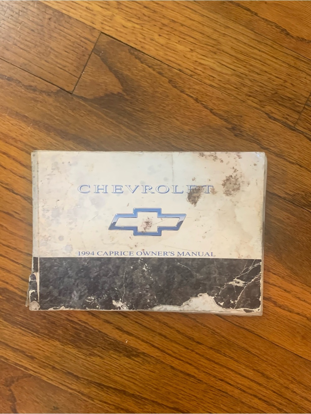 1994 Chevrolet Caprice Owners Manual Book